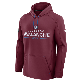 Colorado Avalanche hanorac de bărbați cu glugă Authentic Pro Rink Poly Fleece POH