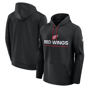 Detroit Red Wings hanorac de bărbați cu glugă Authentic Pro Rink Poly Fleece POH