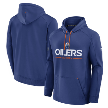 Edmonton Oilers hanorac de bărbați cu glugă Authentic Pro Rink Poly Fleece POH