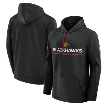 Chicago Blackhawks hanorac de bărbați cu glugă Authentic Pro Rink Poly Fleece POH