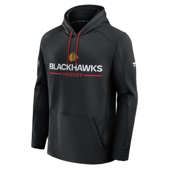 Chicago Blackhawks hanorac de bărbați cu glugă Authentic Pro Rink Poly Fleece POH