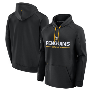 Pittsburgh Penguins hanorac de bărbați cu glugă Authentic Pro Rink Poly Fleece POH