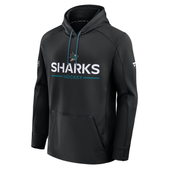 San Jose Sharks hanorac de bărbați cu glugă Authentic Pro Rink Poly Fleece POH