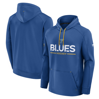 St. Louis Blues hanorac de bărbați cu glugă Authentic Pro Rink Poly Fleece POH