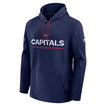Washington Capitals hanorac de bărbați cu glugă Authentic Pro Rink Poly Fleece POH