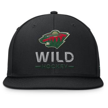Minnesota Wild șapcă flat Authentic Pro A/Cap Flat Brim Square Visor Structured Adjustable