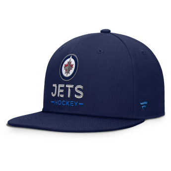 Winnipeg Jets șapcă flat Authentic Pro A/Cap Flat Brim Square Visor Structured Adjustable
