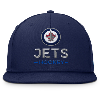 Winnipeg Jets șapcă flat Authentic Pro A/Cap Flat Brim Square Visor Structured Adjustable