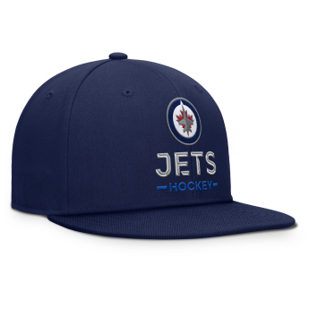 Winnipeg Jets șapcă flat Authentic Pro A/Cap Flat Brim Square Visor Structured Adjustable