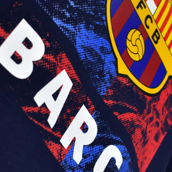 FC Barcelona hanorac cu glugă pentru copii Marble