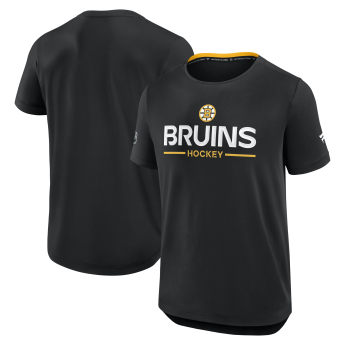 Boston Bruins tricou de bărbați Authentic Pro SS Rink Tee