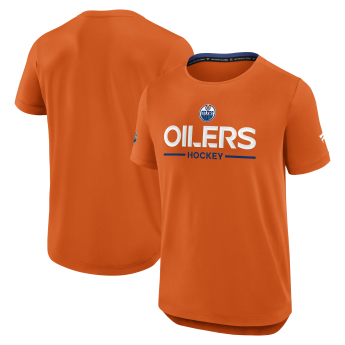 Edmonton Oilers tricou de bărbați Authentic Pro SS Rink Tee