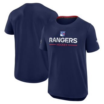 New York Rangers tricou de bărbați Authentic Pro SS Rink Tee