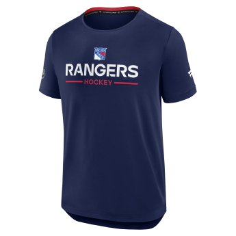 New York Rangers tricou de bărbați Authentic Pro SS Rink Tee