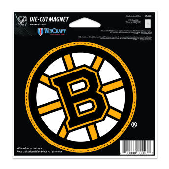Boston Bruins magnet Die Cut