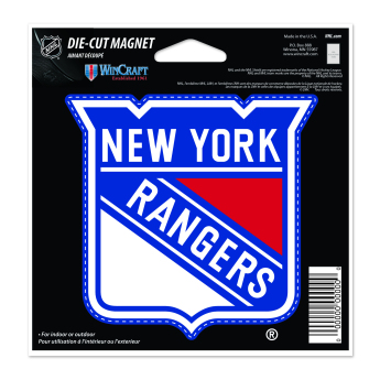 New York Rangers magnet Die Cut
