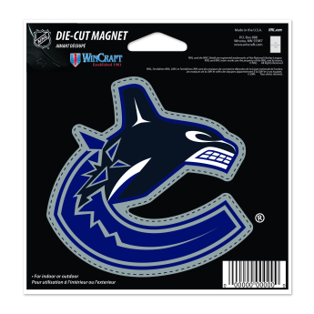 Vancouver Canucks magnet Die Cut