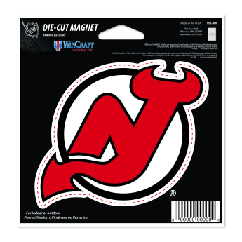 New Jersey Devils magnet Die Cut