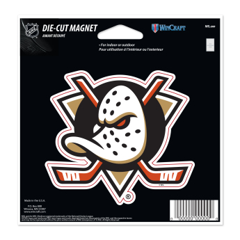 Anaheim Ducks magnet Die Cut