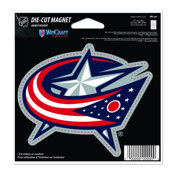 Columbus Blue Jackets magnet Die Cut