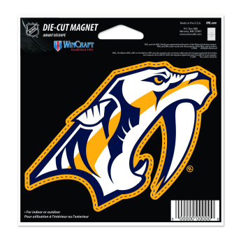 Nashville Predators magnet Die Cut