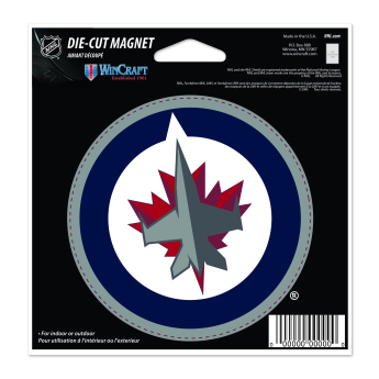 Winnipeg Jets magnet Die Cut