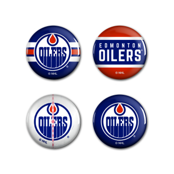 Edmonton Oilers insignă Button 4 Pack