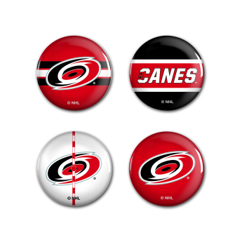 Carolina Hurricanes insignă Button 4 Pack
