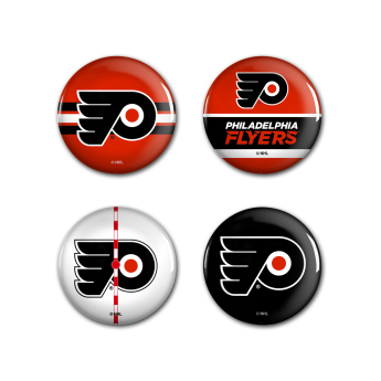 Philadelphia Flyers insignă Button 4 Pack