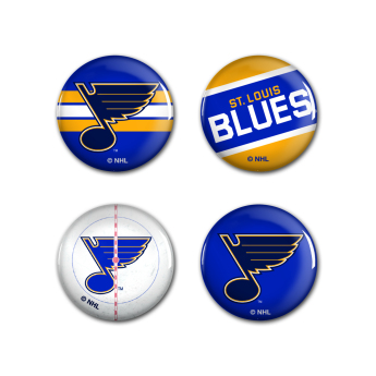 St. Louis Blues insignă Button 4 Pack