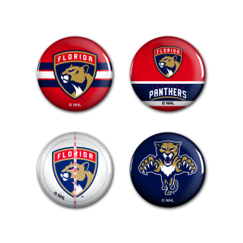 Florida Panthers insignă Button 4 Pack