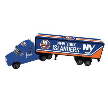 New York Islanders camion 18-Wheeler Big Rig Truck Blue