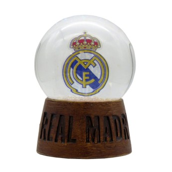 Real Madrid glob de zăpadă 3D logo