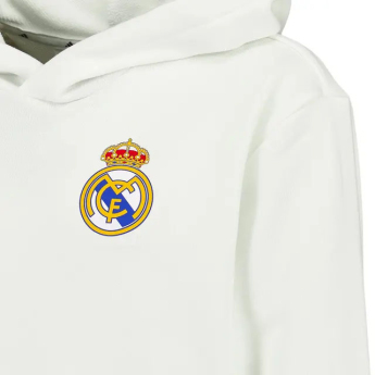 Real Madrid hanorac cu glugă pentru copii Marvel white