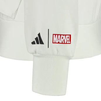 Real Madrid hanorac de bărbați cu glugă Marvel white