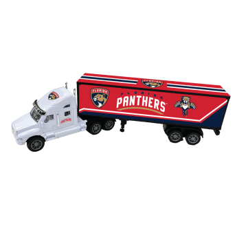 Florida Panthers camion 18-Wheeler Big Rig Truck White