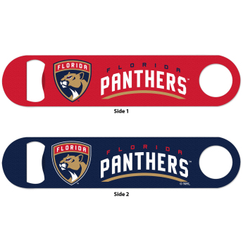 Florida Panthers deschizător Metal 2 Sided