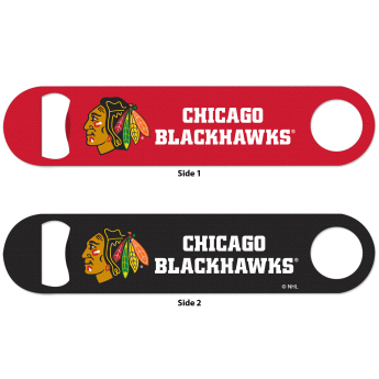 Chicago Blackhawks deschizător Metal 2 Sided