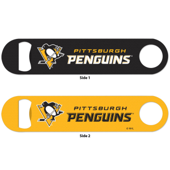 Pittsburgh Penguins deschizător Metal 2 Sided