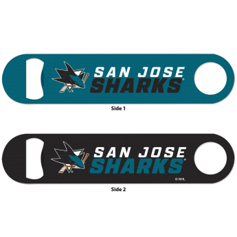 San Jose Sharks deschizător Metal 2 Sided