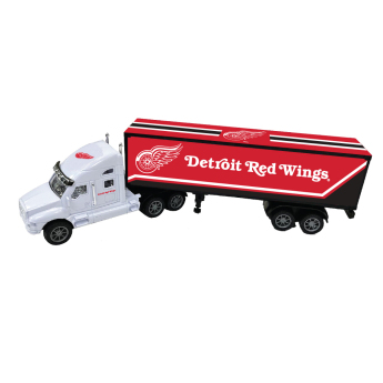 Detroit Red Wings camion 18-Wheeler Big Rig Truck White