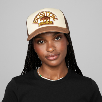 Boston Bruins șapcă de baseball Vintage Block Trucker
