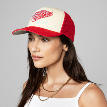 Detroit Red Wings șapcă de baseball Vintage Block Trucker