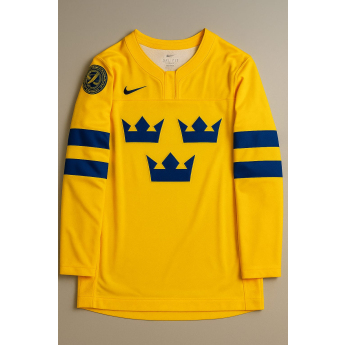 Echipa națională de hochei tricou de hochei Sweden NIKE IIHF World Championships replica