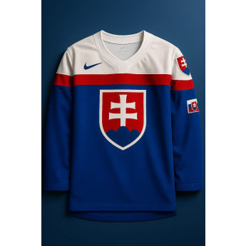 Echipa națională de hochei tricou de hochei Slovakia NIKE IIHF World Championships replica