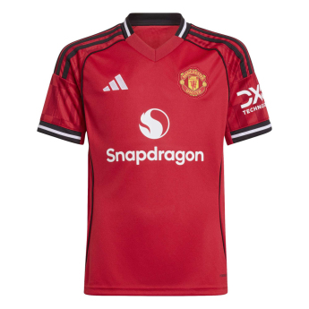 Manchester United tricou de fotbal pentru copii official replica 25/26 home