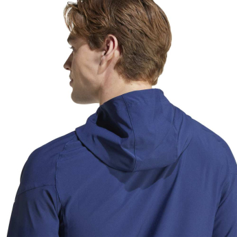 Manchester United geacă de bărbați cu glugă Vis Tech Travel navy