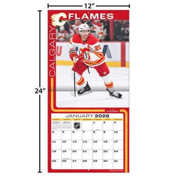 Calgary Flames calendar 2026 Wall