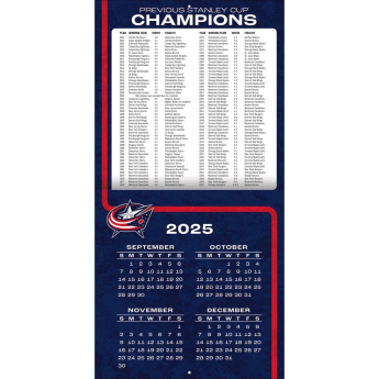 Columbus Blue Jackets calendar 2026 Wall