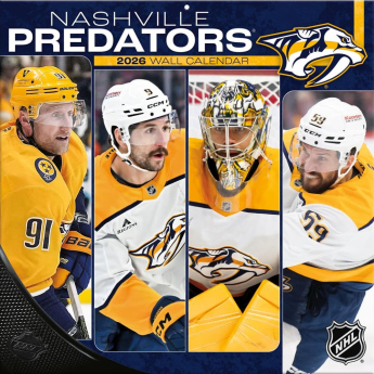 Nashville Predators calendar 2026 Wall